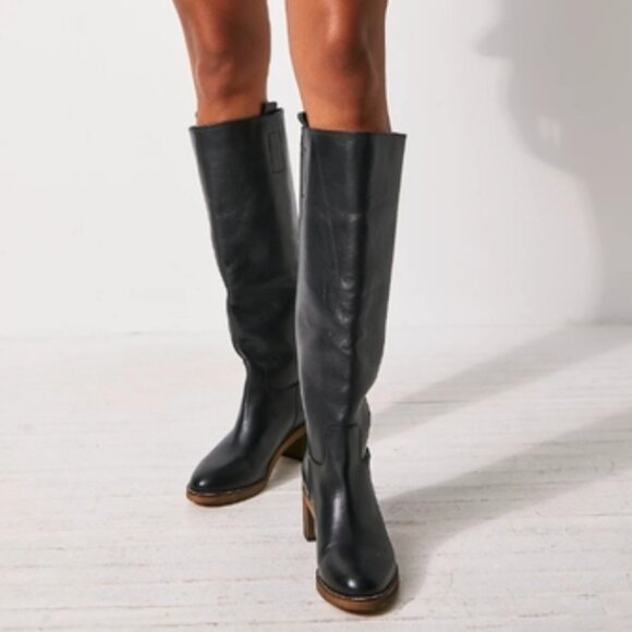 Free People Tabby Tall Boot - Black - Picture 1 of 10